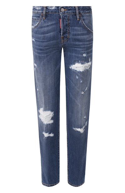 Женские джинсы с потертостями DSQUARED2, арт. S75LB0319/S30309