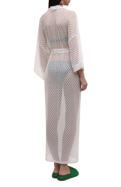 Туника из вискозы MISSONI белого цвета по цене 86600 руб., арт. MMQ00271/BR00G5, фото 4 Туника из вискозы MISSONI, арт. MMQ00271/BR00G5, фото 4