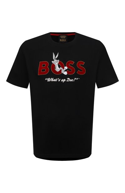 Хлопковая футболка looney tunes x boss BOSS, арт. 50485386, фото 1