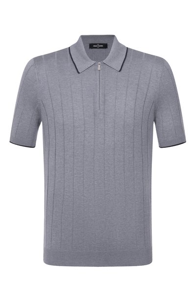 Мужская шелковое поло GRAN SASSO, арт. 43128/23510