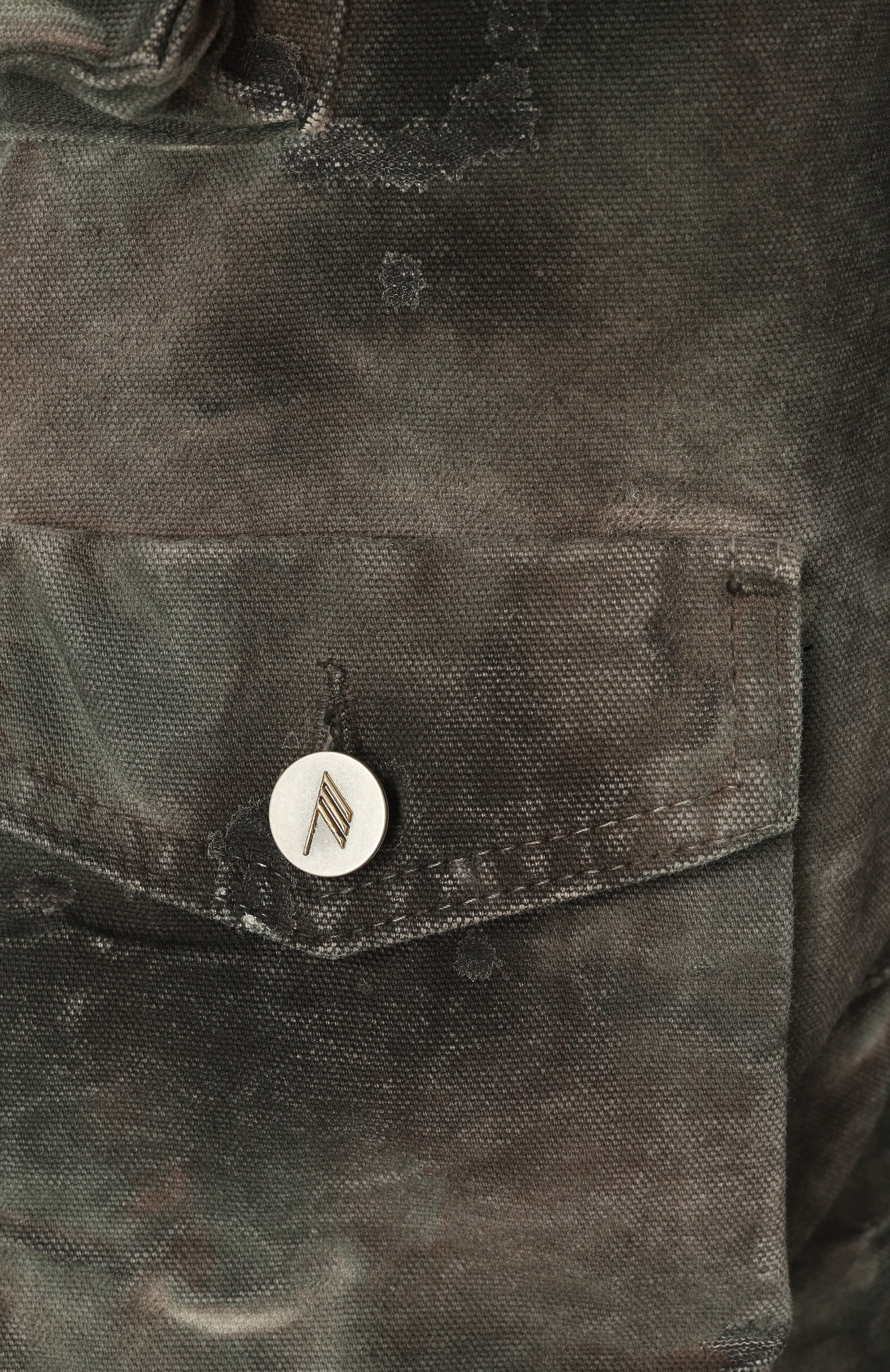 Хлопковые брюки-карго THE ATTICO, арт. 250WCP00084/DDD022AA, фото 6