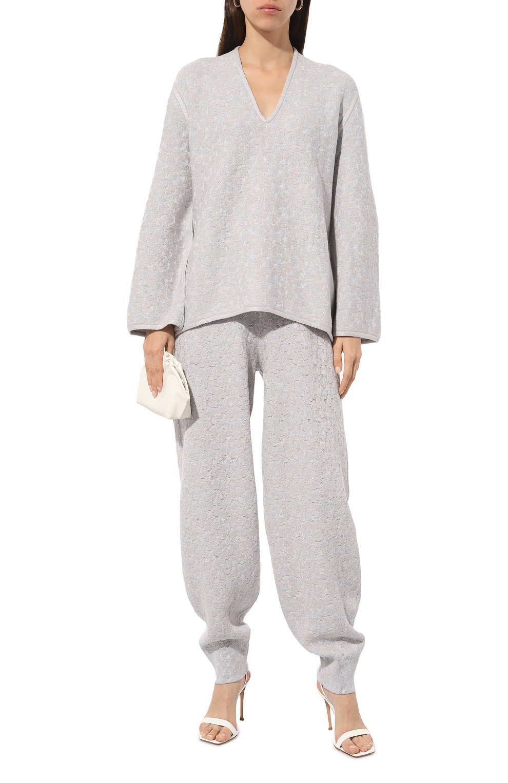 Джоггеры из шерсти и вискозы AND THE BRAND, арт. W25-P047-1202-901B, фото 2