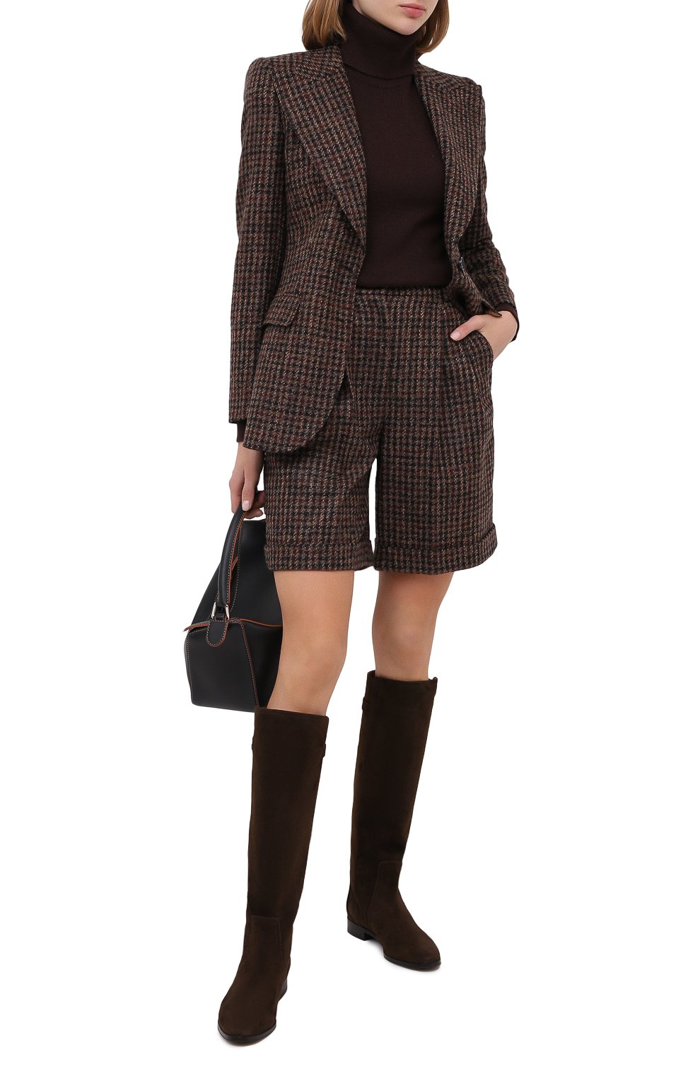 Шерстяные шорты DOLCE & GABBANA, арт. FTBX0T/FQMH3, фото 2