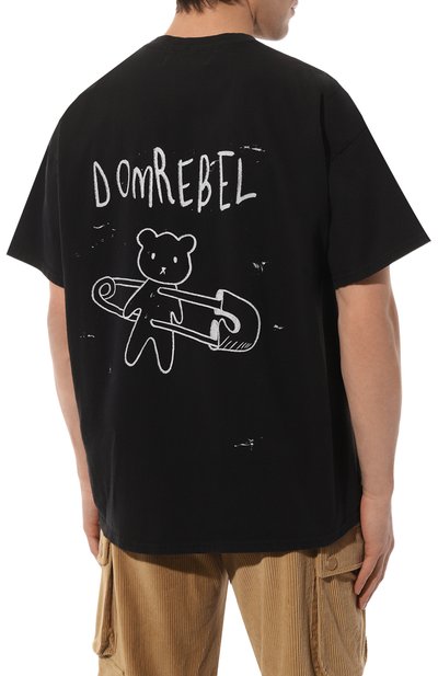 Хлопковая футболка DOMREBEL, арт. VTG T00N 4/T-SHIRT, фото 4