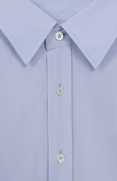 Хлопковая рубашка VAN LAACK голубого цвета по цене 14050 руб., арт. VL-TIM-XX/130648/164-176, фото 3 Хлопковая рубашка VAN LAACK, арт. VL-TIM-XX/130648/164-176, фото 3
