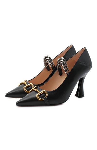 Кожаные туфли deva GUCCI, арт. 626723/C9D00, фото 1