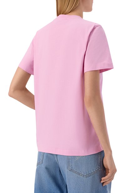 Хлопковая футболка MSGM, арт. 4041MDM500/267002, фото 4