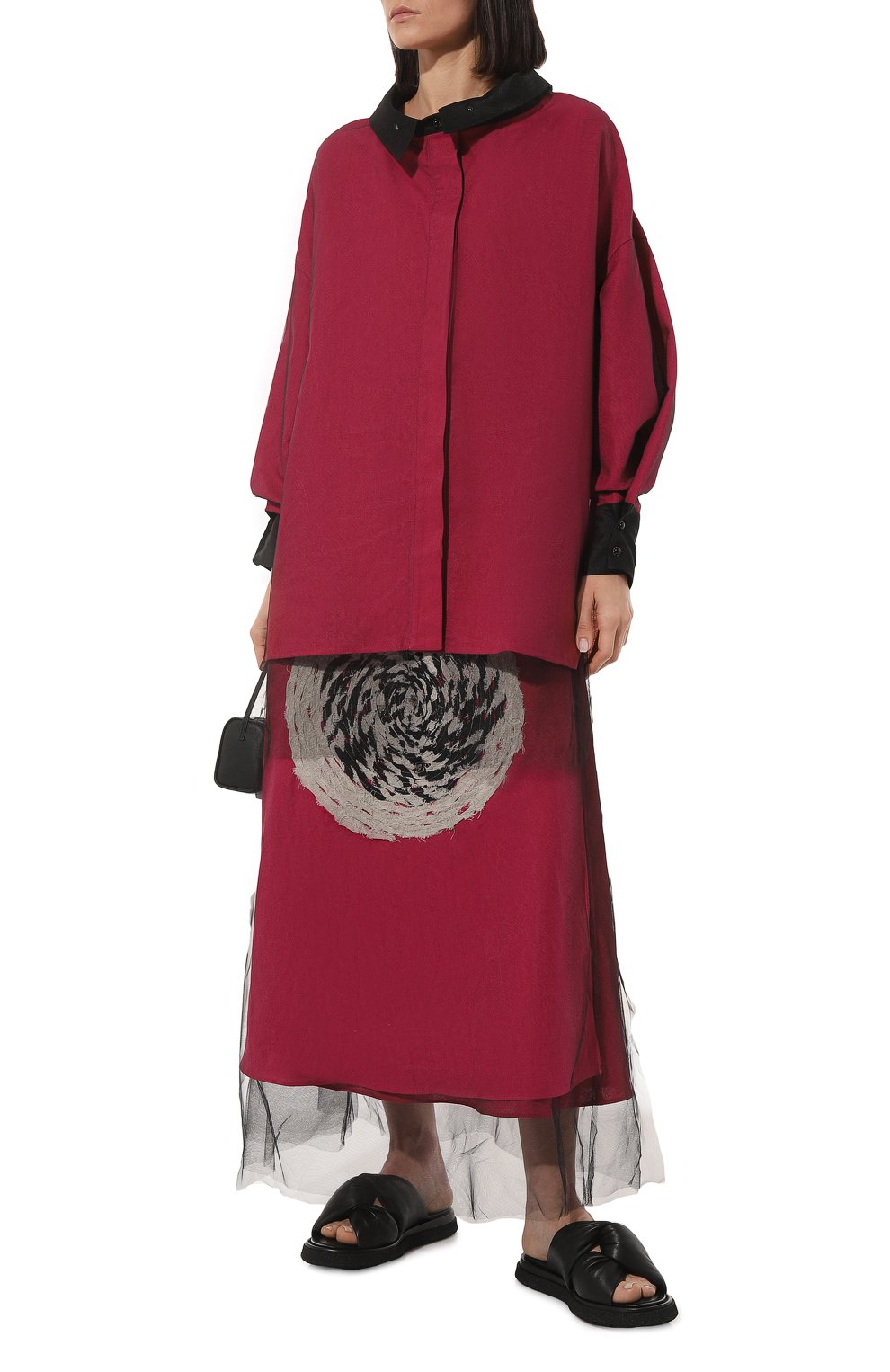 Юбка из хлопка и льна MIDGARD PARIS, арт. B41003, фото 2