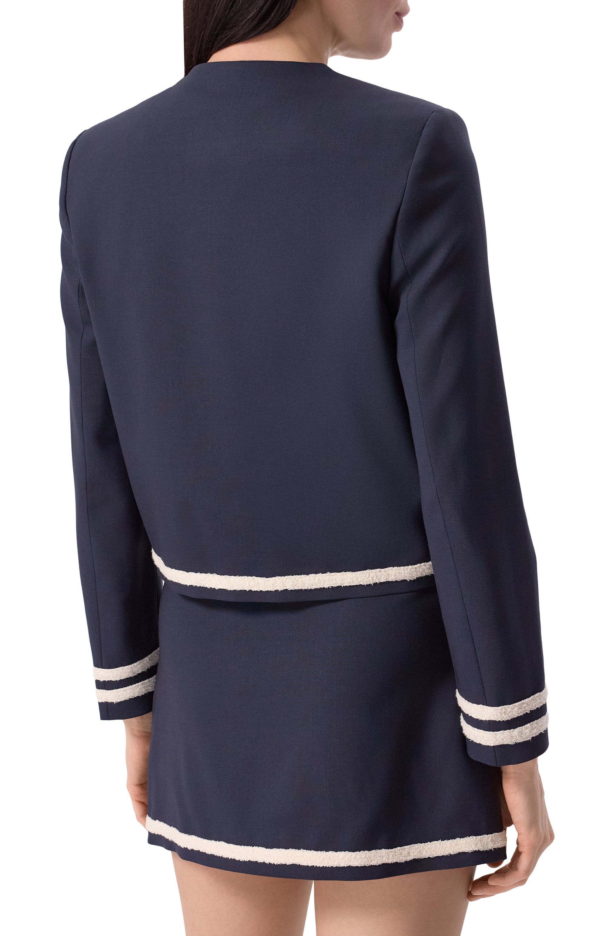 Шерстяной жакет MSGM, арт. 3841MDG02/257127, фото 8