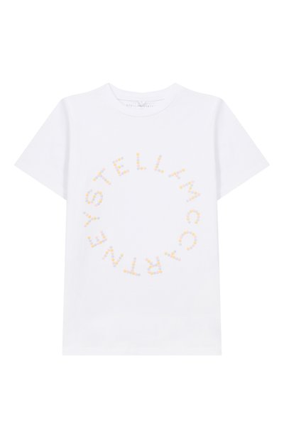 Хлопковая футболка STELLA MCCARTNEY, арт. TY8C71