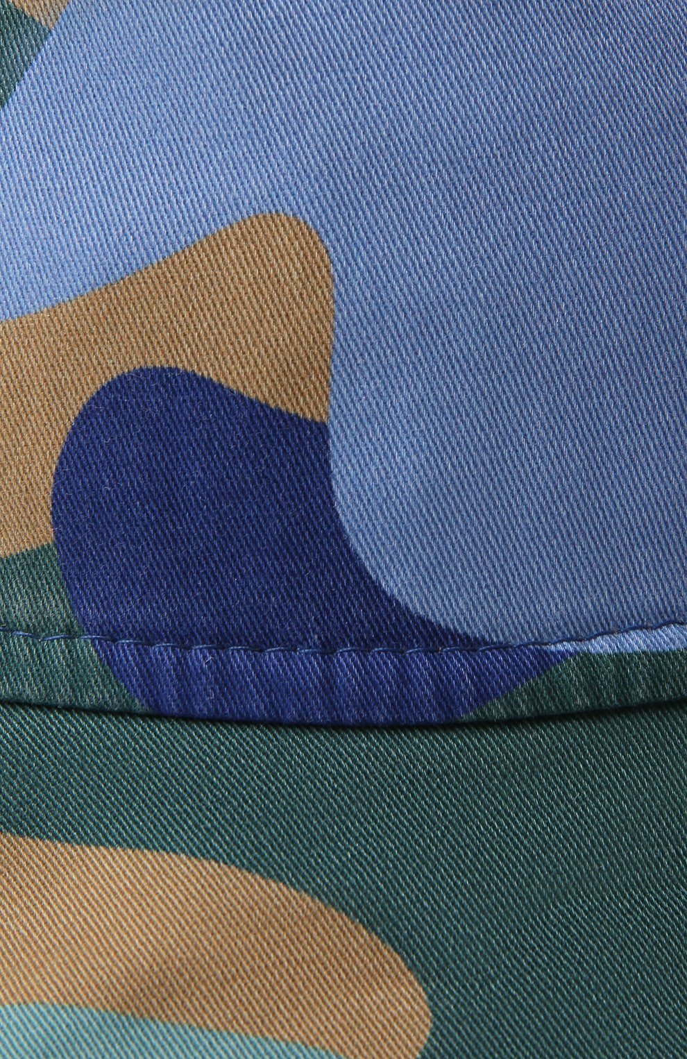 Хлопковая панама IL GUFO разноцветного цвета по цене 8730 руб., арт. P22E0023C4085, фото 3 Хлопковая панама IL GUFO, арт. P22E0023C4085, фото 3