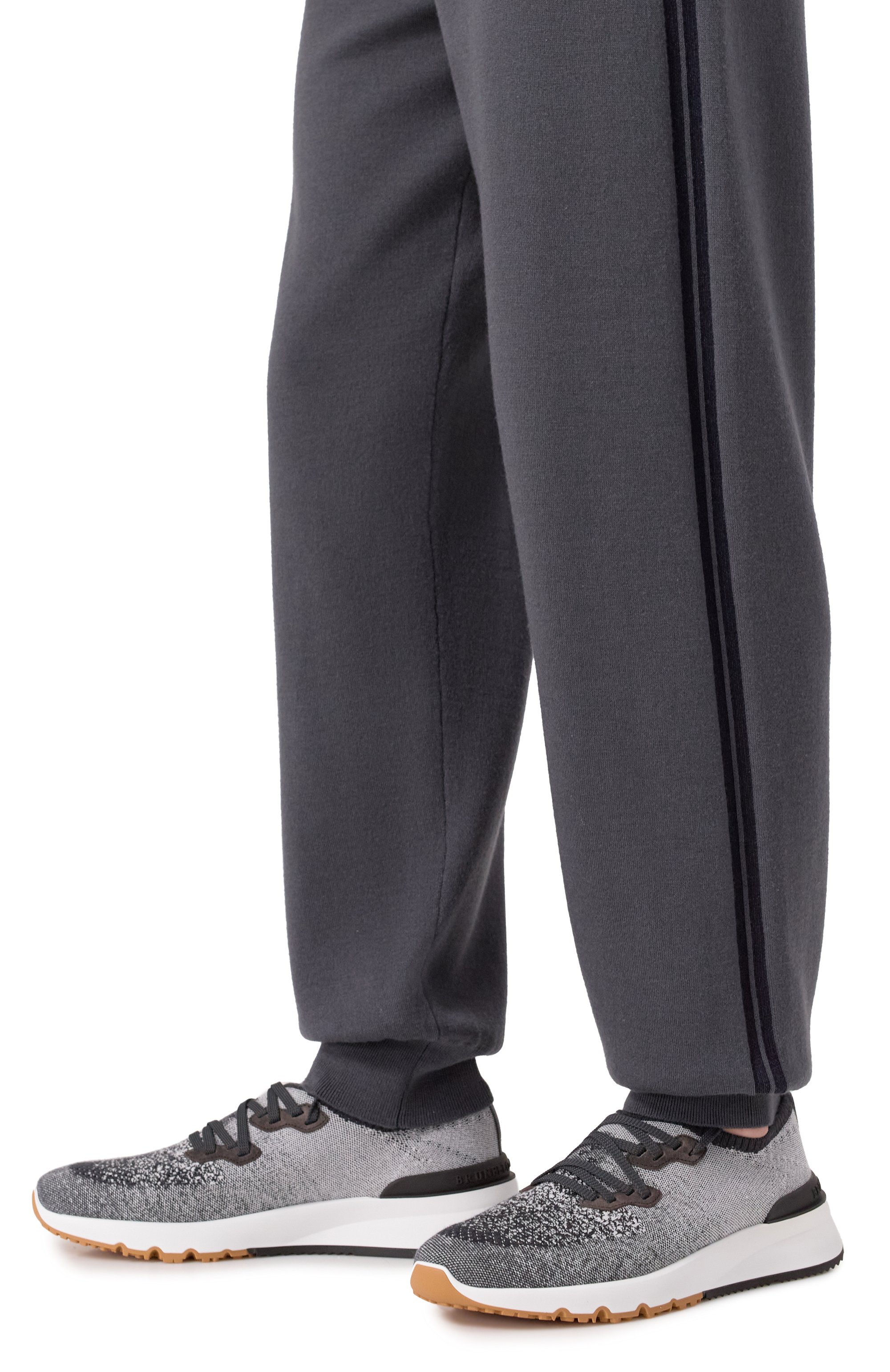 Текстильные кроссовки BRUNELLO CUCINELLI, арт. MZUKIS0250, фото 3