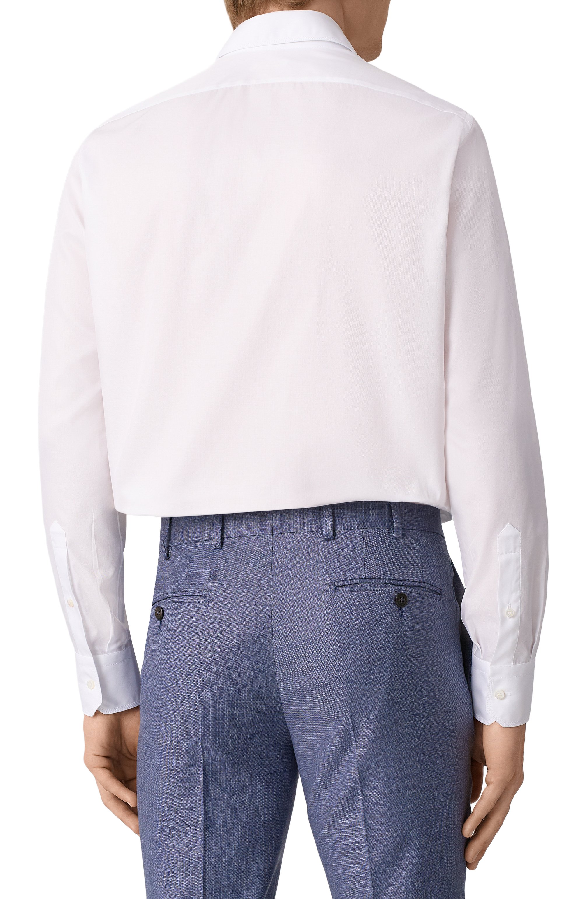 Хлопковая сорочка ZILLI, арт. F0RD01M010004802U, фото 4