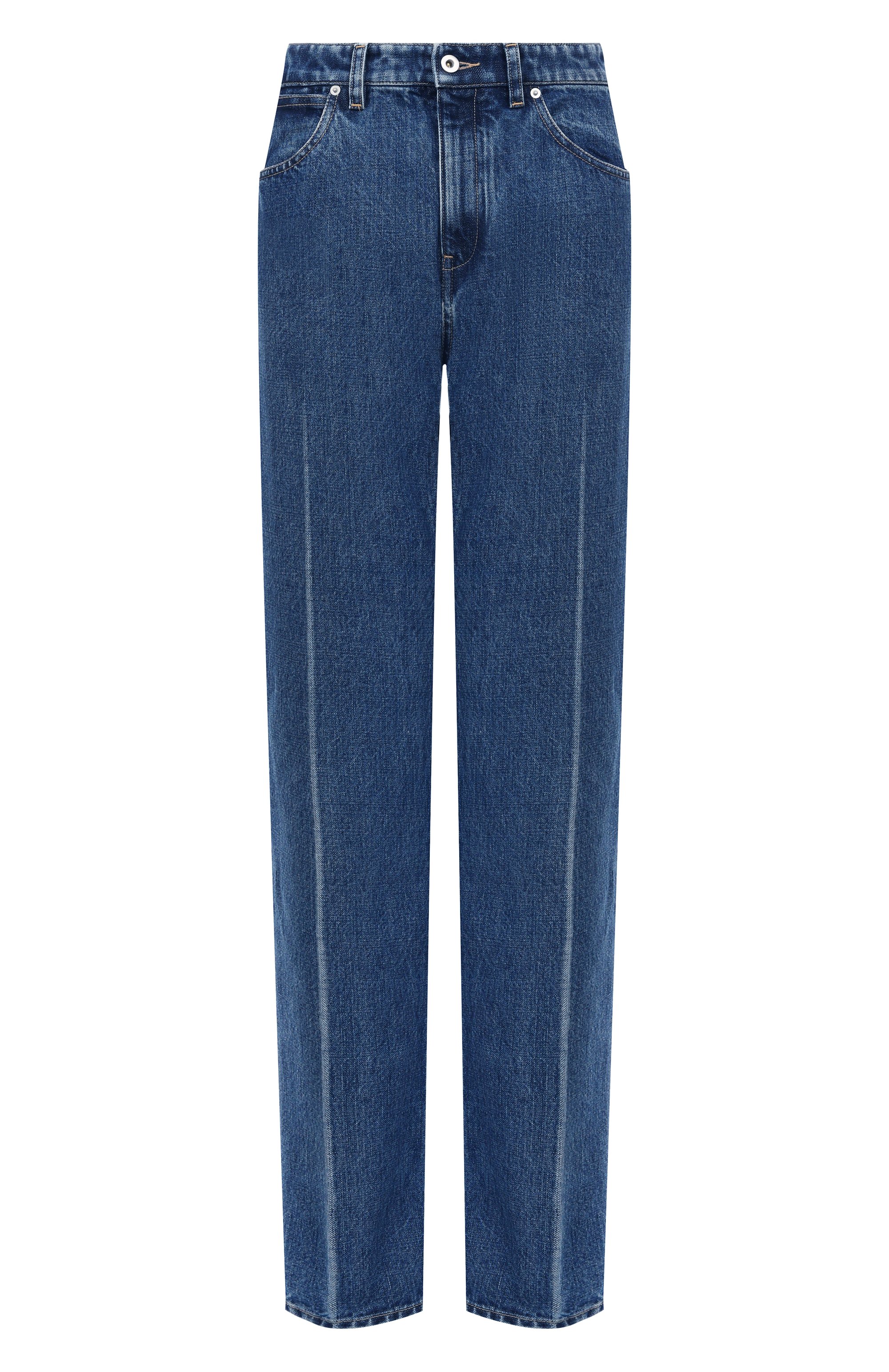 Джинсы JIL SANDER синего цвета по цене 141500 руб., арт. J02KA0354/J46463, фото 1 Джинсы JIL SANDER, арт. J02KA0354/J46463, фото 1