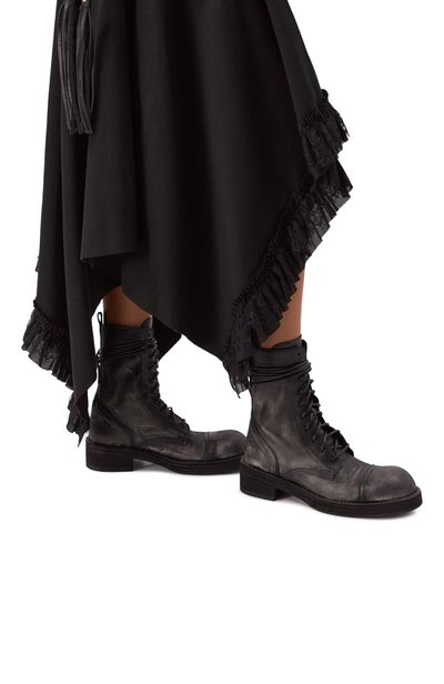 Кожаные ботинки aric engineer ANN DEMEULEMEESTER, арт. B0014559/LT211, фото 2