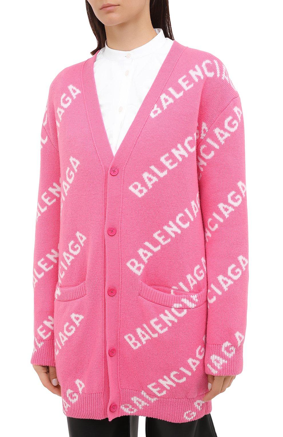 Шерстяной кардиган BALENCIAGA, арт. 620984/T1567, фото 4