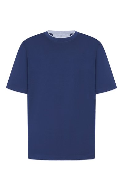 Мужская хлопковая футболка BRUNELLO CUCINELLI, арт. M0B137427
