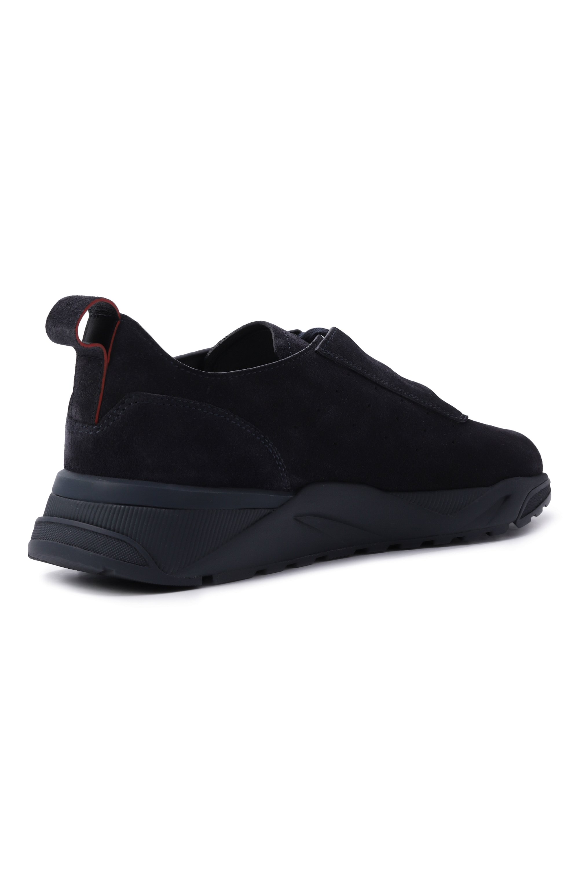 Замшевые кроссовки innova SANTONI темно-синего цвета по цене 87600 руб., арт. MBIG22032N0TTEAT, фото 5 Замшевые кроссовки innova SANTONI, арт. MBIG22032N0TTEAT, фото 5