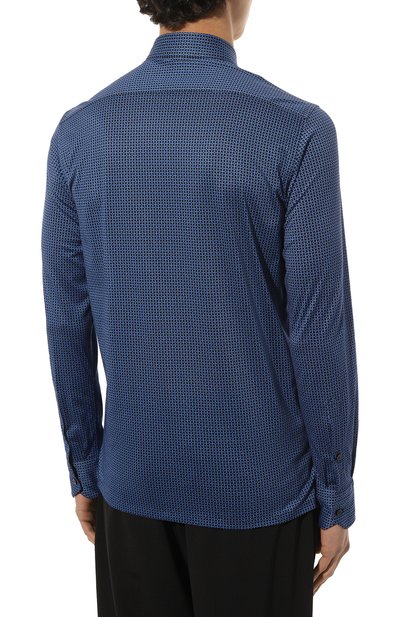 Хлопковая рубашка STEFANO RICCI, арт. CJ006847/JC2500, фото 4