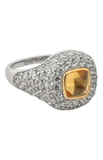 Женское кольцо-печатка с цитрином SECRETS JEWELRY, арт. ПЦКП915
