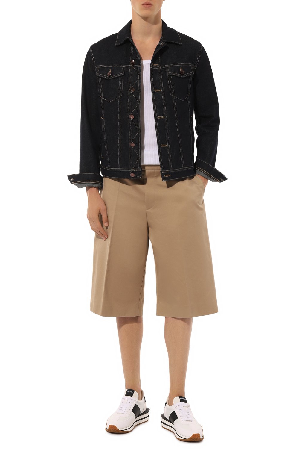 Текстильные кроссовки james TOM FORD, арт. J1292-TAP003, фото 2