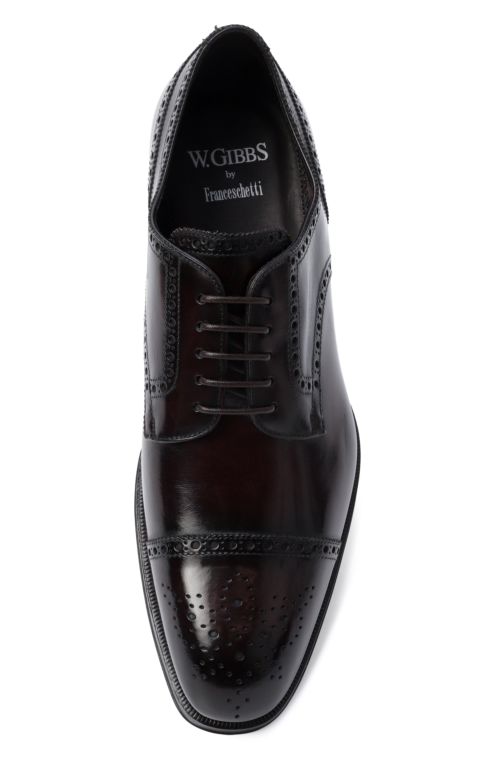 Кожаные дерби W.GIBBS, арт. 7078007/FRENCH DEC0, фото 6