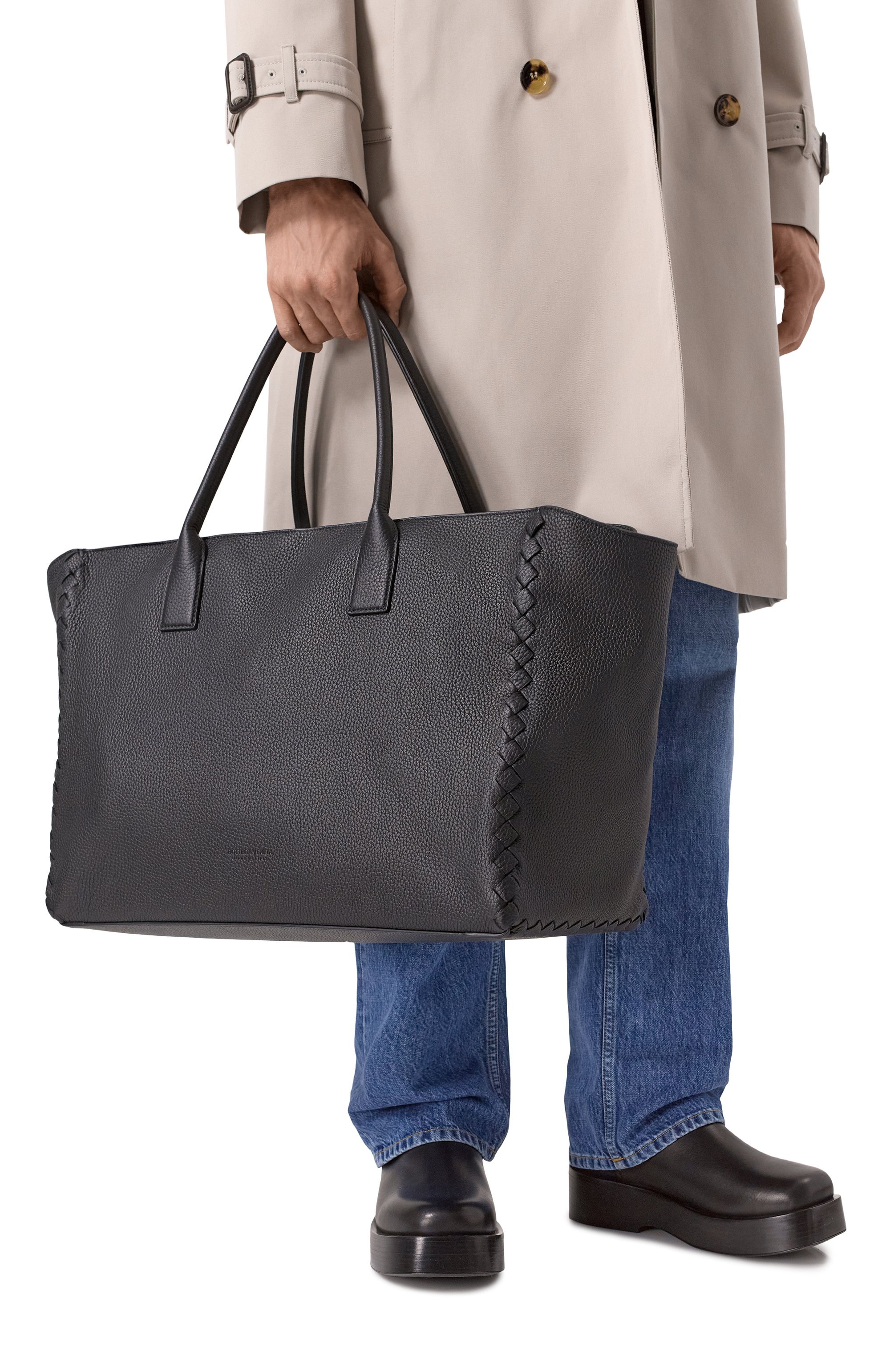 Сумка-тоут cabat large BOTTEGA VENETA, арт. 806465/V4FW1, фото 2