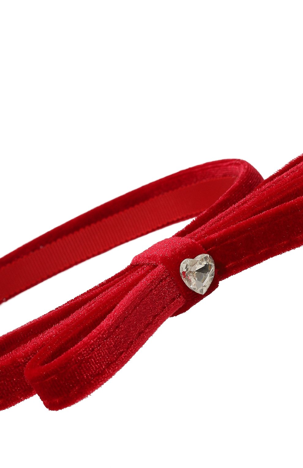 Ободок MONNALISA красного цвета по цене 8050 руб., арт. 17D016, фото 3 Ободок MONNALISA, арт. 17D016, фото 3