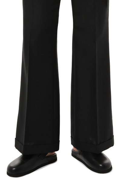 Кожаные сабо DOLCE & GABBANA, арт. A80402/AQ765, фото 3