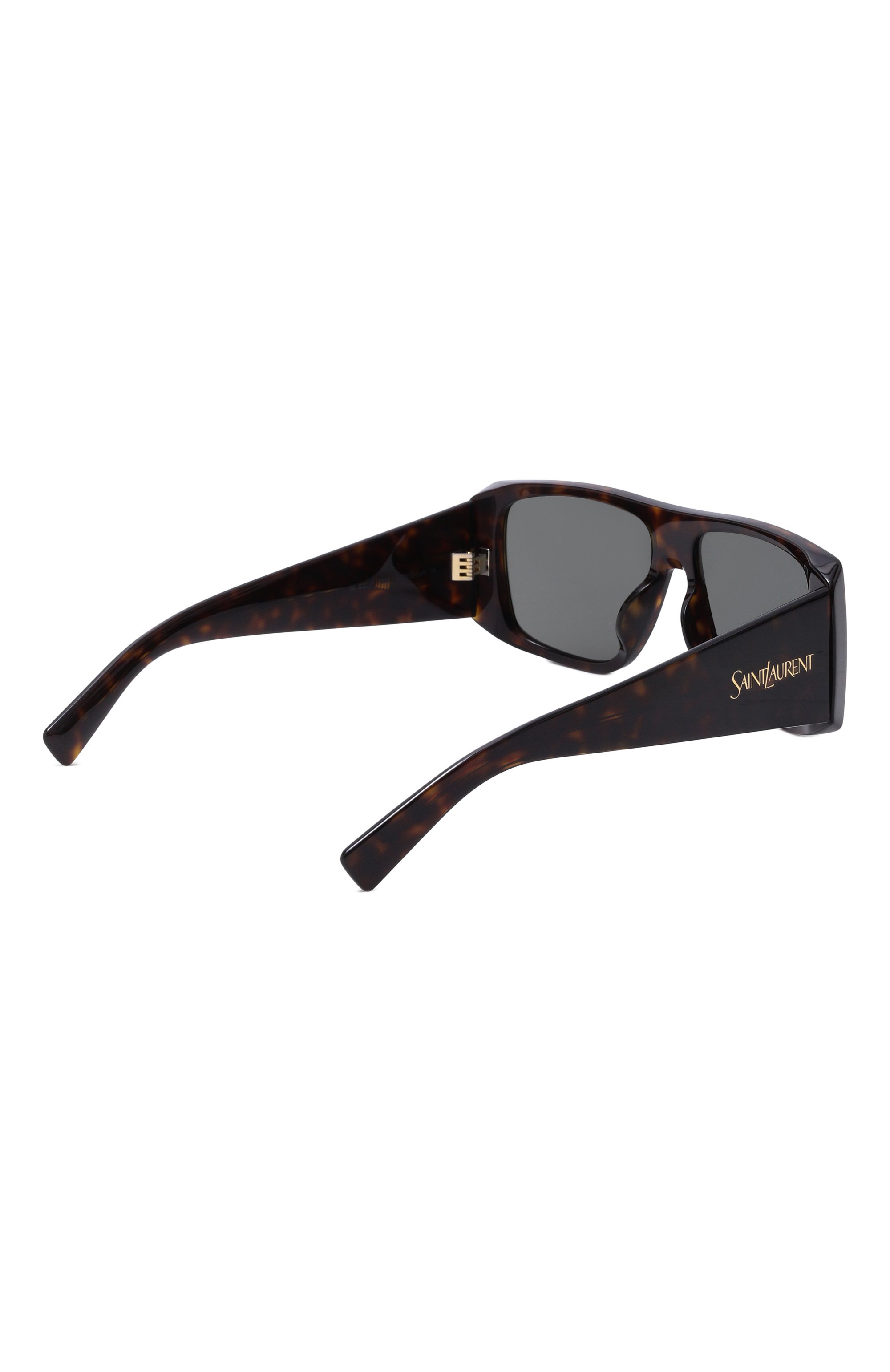 Солнцезащитные очки SAINT LAURENT темно-серого цвета по цене 51100 руб., арт. SL 832/F 002, фото 4 Солнцезащитные очки SAINT LAURENT, арт. SL 832/F 002, фото 4