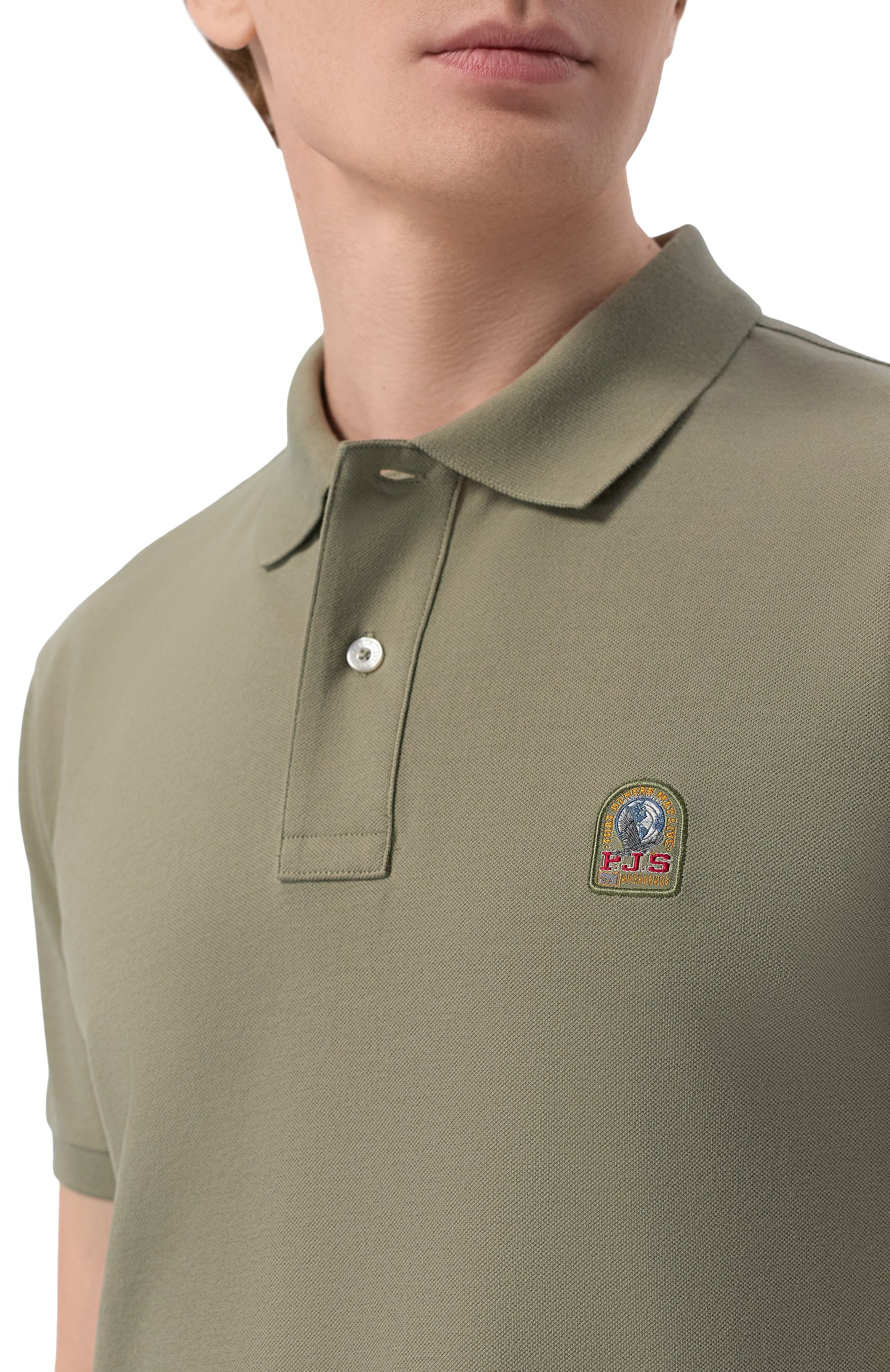 Хлопковое поло PARAJUMPERS, арт. 26SM-PM P0E K01, фото 5