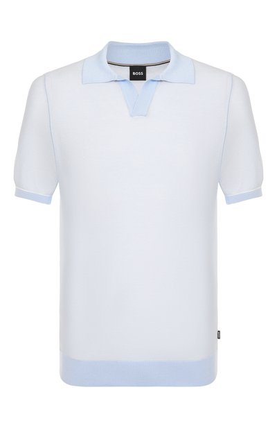 Поло из хлопка и лиоцелла BOSS, арт. 50537654, фото 1