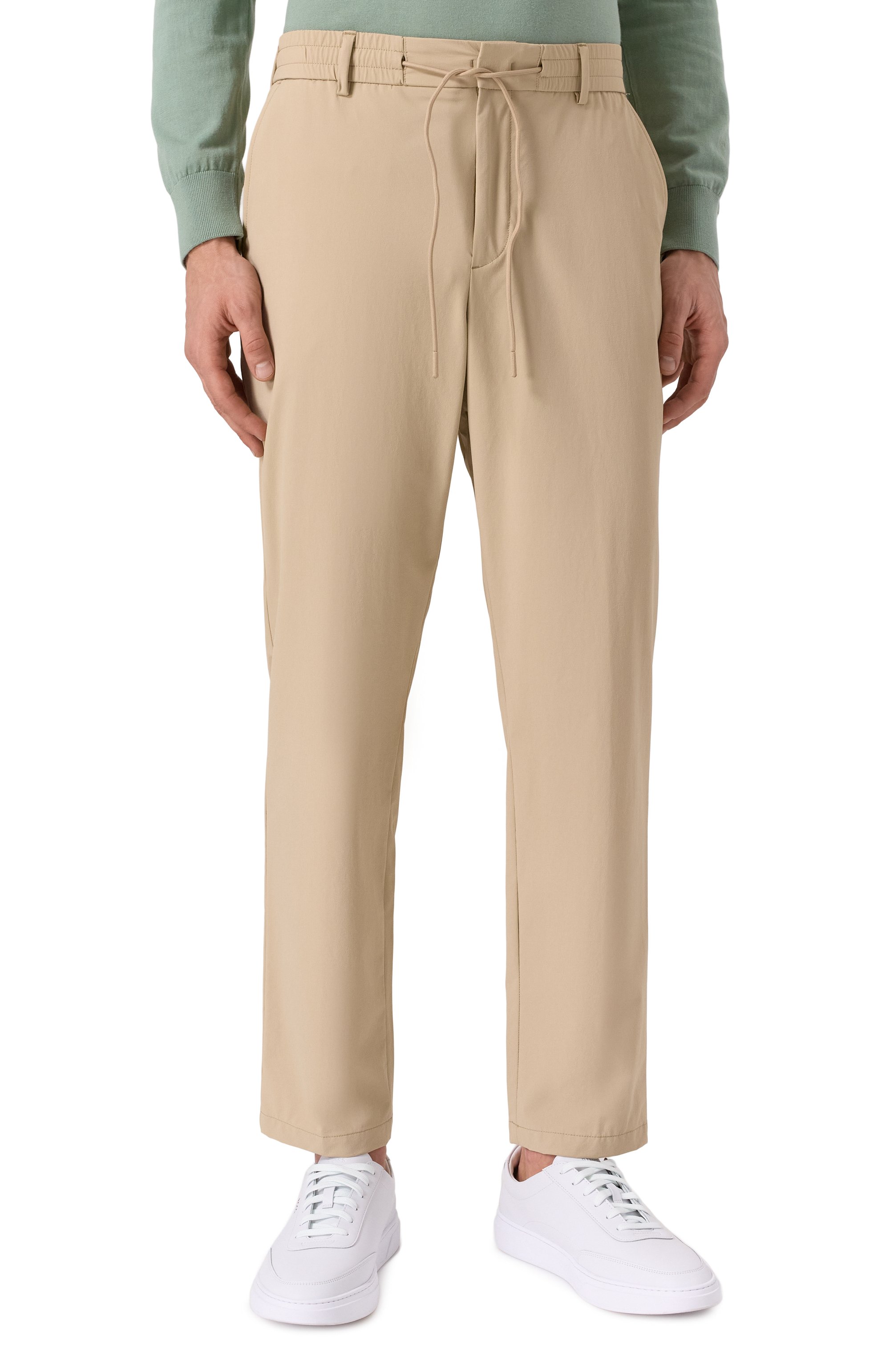 Брюки BOSS бежевого цвета по цене 23950 руб., арт. 50538640, фото 3 Брюки BOSS, арт. 50538640, фото 3