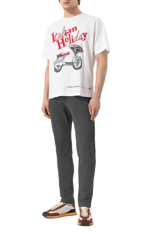 Комбинированные кроссовки DG Cushion Dolce & Gabbana CS2288/A5536 Разноцветный  CS2288/A5536 Фото 2