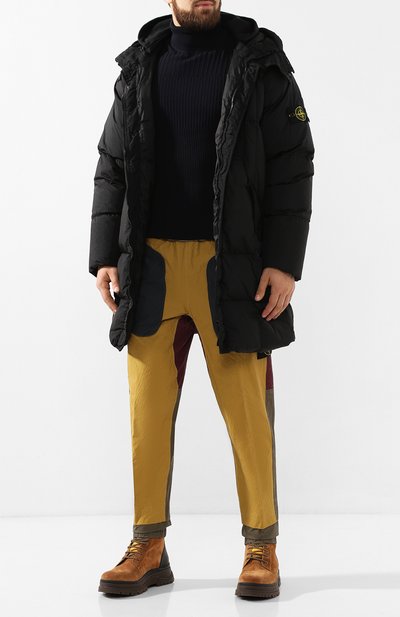 Пуховик STONE ISLAND черного цвета по цене 141500 руб., арт. 711570123, фото 2 Пуховик STONE ISLAND, арт. 711570123, фото 2