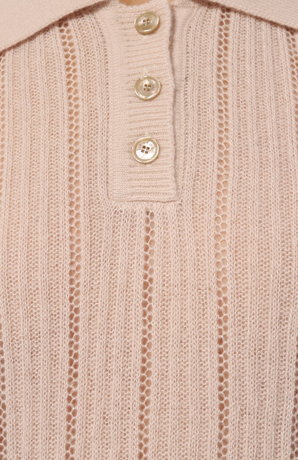 Поло из шерсти и шелка KITON, арт. D5871032954, фото 5