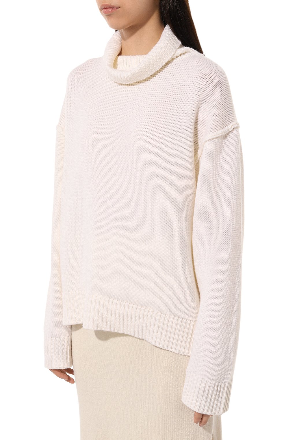 Свитер из шерсти и кашемира ALLUDE, арт. 245/17801, фото 3