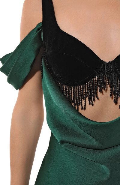 Атласное платье RASARIO, арт. RS24F053DD018, фото 5