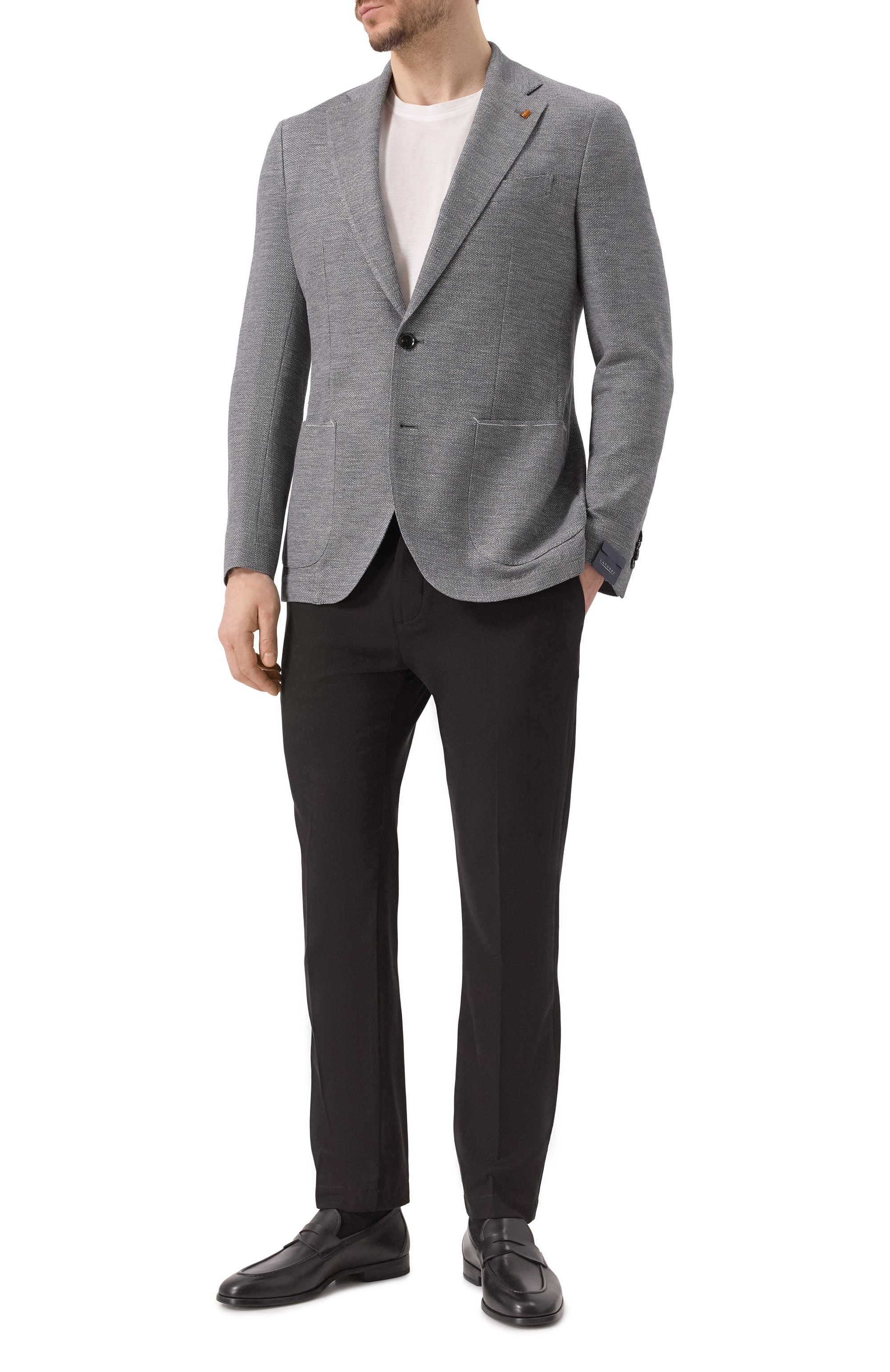 Брюки JACOB COHEN черного цвета по цене 63800 руб., арт. 25E P/JUM_PT026 001 T773A RW, фото 2 Брюки JACOB COHEN, арт. 25E P/JUM_PT026 001 T773A RW, фото 2