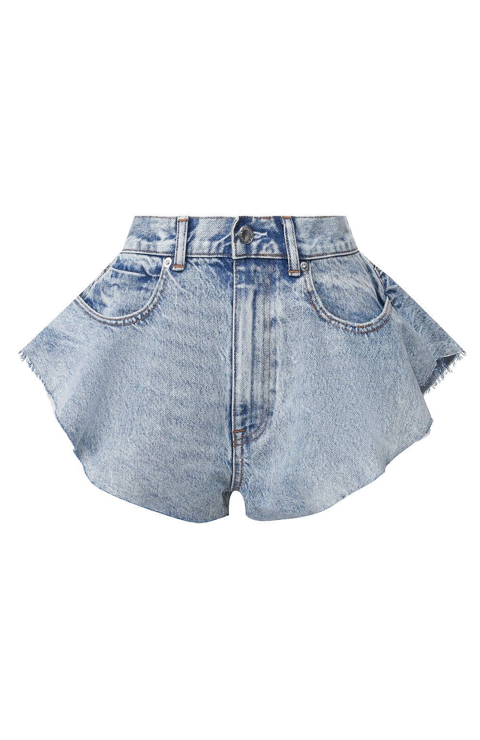 Джи нсовые шорты ALEXANDER WANG, арт. 4DC1204638, фото 1