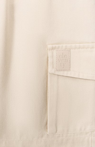 Шорты-карго из лиоцелла ELEVENTY светло-бежевого цвета по цене 12750 руб., арт. EY6R09/Z3776, фото 3 Шорты-карго из лиоцелла ELEVENTY, арт. EY6R09/Z3776, фото 3