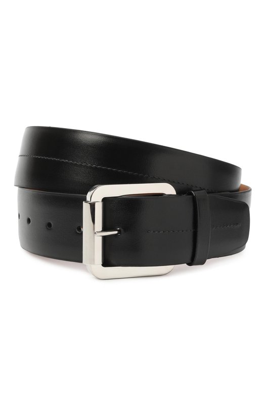 Кожаный ремень Zilli B01440M1016VPAL00/120 Чёрный B01440M1016VPAL00/120