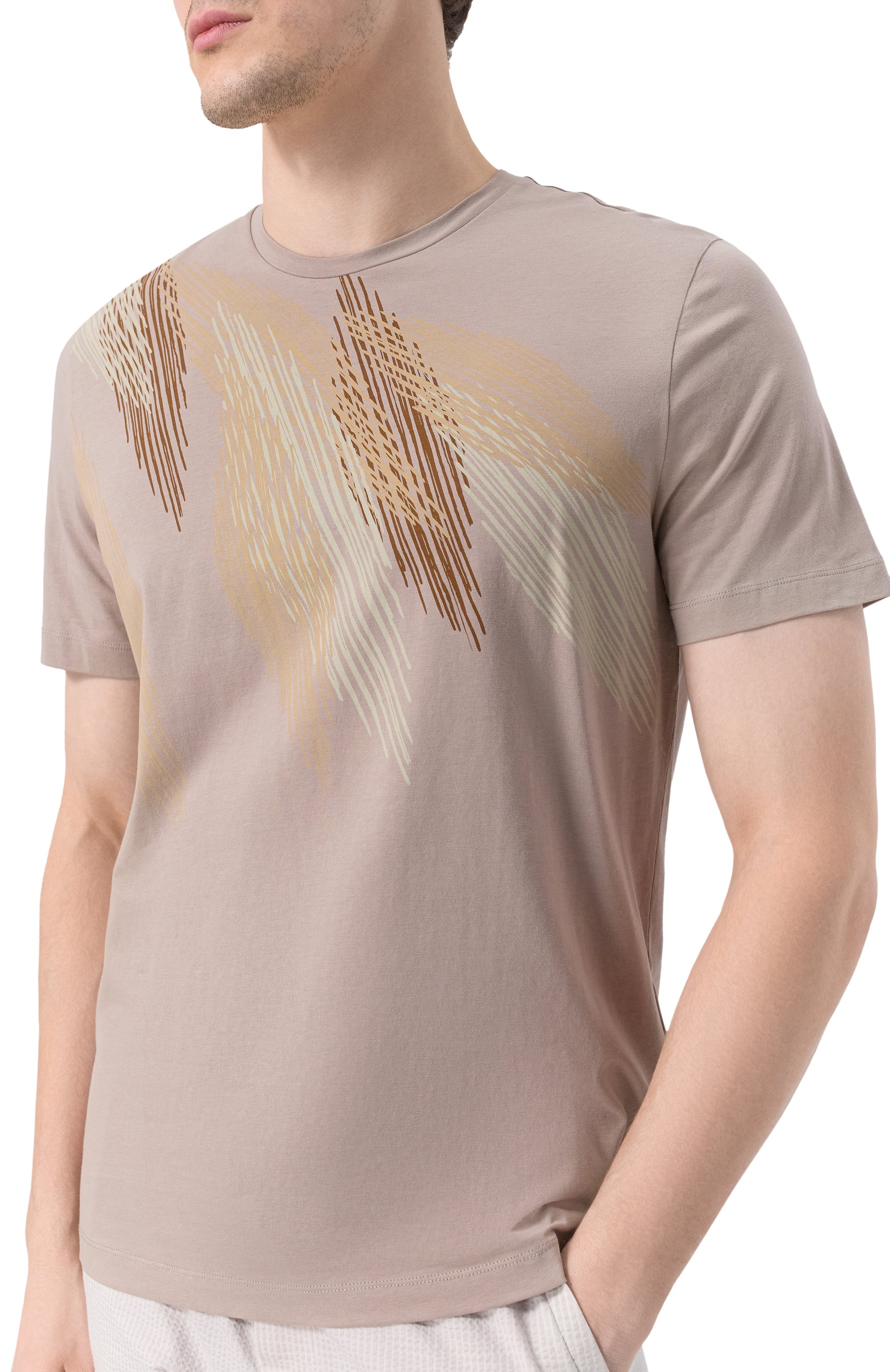 Хлопковая футболка CORNELIANI, арт. 25G589-2525065, фото 5