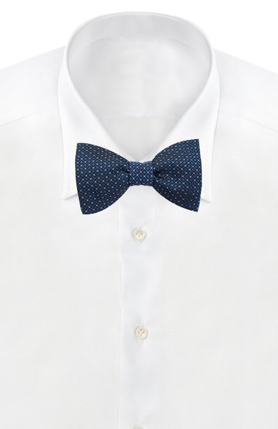 Шелковый галстук-бабочка с узором LANVIN, арт. 2032/B0W TIE, фото 2