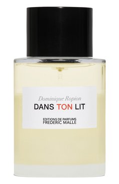 Спрей для ароматизации постельного белья dans ton lit (100ml) FREDERIC MALLE бесцветного цвета, арт. 3700135017030 | Фото 1 (Тип продукта: Мисты / Спреи; Ограничения доставки: flammable)