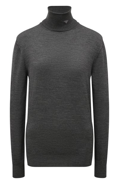 Женская шерстяная водолазка PRADA, арт. P26439-100S-F0480-221