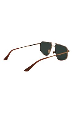 Женские солнцезащитные очки G.O.D. EYEWEAR серого цвета, арт. THIRTY SIX II G0LD SILVER/GREEN | Фото 5 (Кросс-КТ: С/з-унисекс; Региональные ограничения белый список (Axapta Mercury): Не проставлено; Нос: Не проставл�ено; Тип очков: С/з; Материал: Металл; Очки форма: Авиаторы; Оптика Гендер: оптика-унисекс)