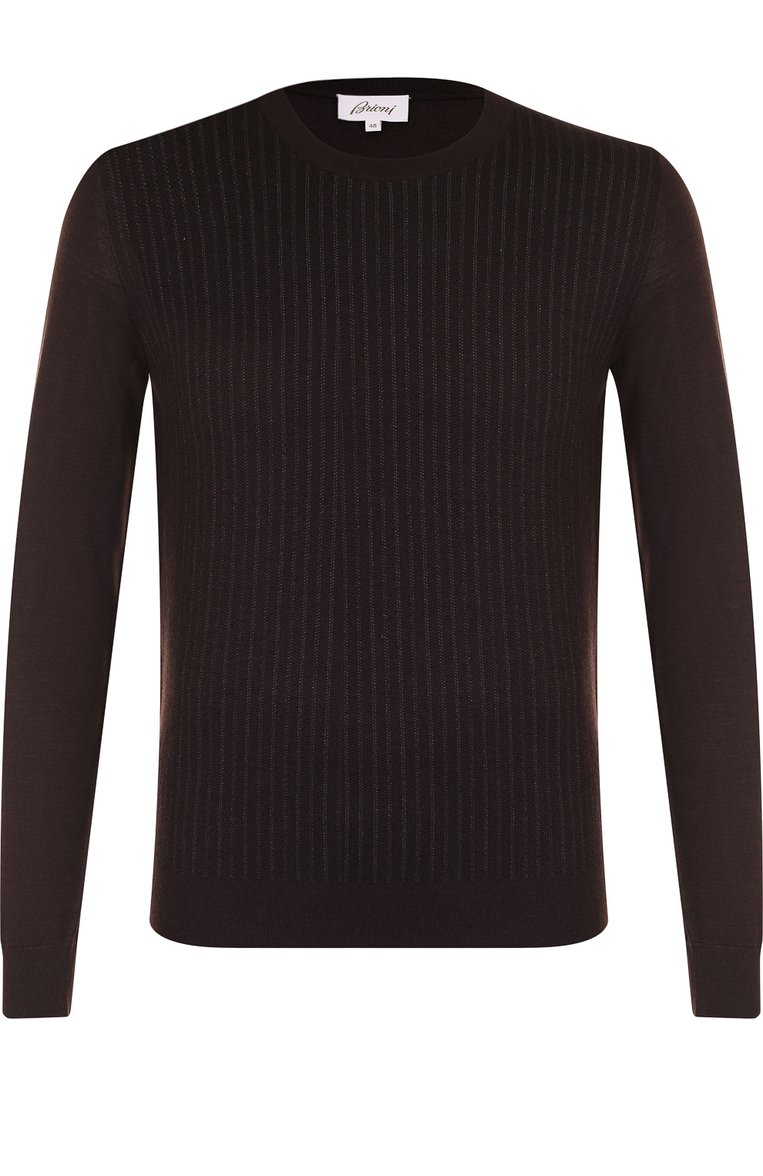 Джемпер из смеси шелка и шерсти с кашемиром BRIONI, арт. UMQ90L/07K29, фото 1