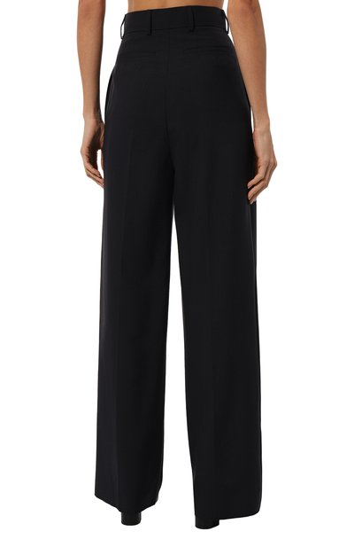 Шерстяные брюки VALENTINO темно-синего цвета по цене 171000 руб., арт. 5B3RB5Y074B, фото 4 Шерстяные брюки VALENTINO, арт. 5B3RB5Y074B, фото 4