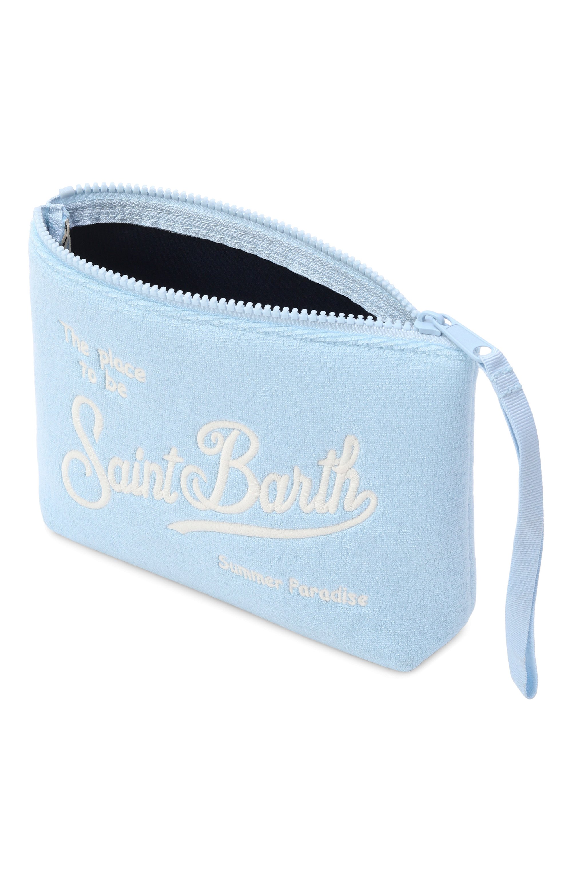 Косметичка MC2 SAINT BARTH голубого цвета по цене 6865 руб., арт. ALI0003-03028L/ALINE SP0NGE, фото 3 Косметичка MC2 SAINT BARTH, арт. ALI0003-03028L/ALINE SP0NGE, фото 3